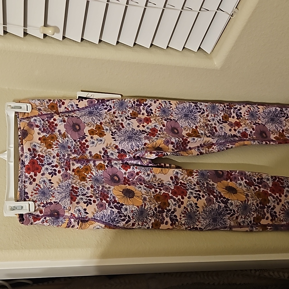 Floral leggings